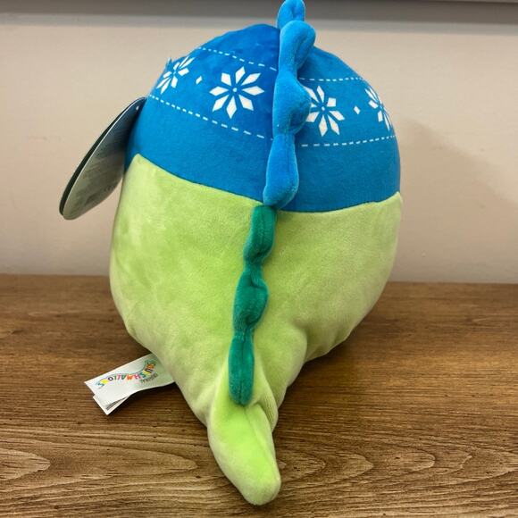 Squishmallows Danny the Dinosaur 8" Christmas Plush - Picture 3 of 7